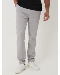 Threadbare - Technical Stretch Slim Fit Trousers - Lyst
