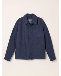 FatFace - Fatface Herringbone Worker Jacket - Lyst