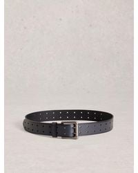 White Stuff - Double Prong Leather Belt - Lyst