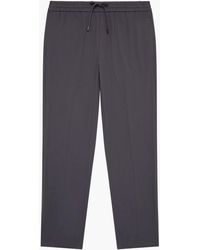 French Connection - Elasticated Stretch Slim Fit Trousers - Lyst