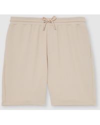 Reiss - Tavolla Textured Drawstring Shorts - Lyst