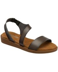 Dunlop - Twin Strap Buckle Sandals - Lyst
