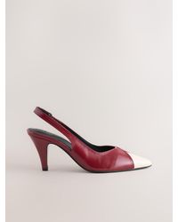 Next - Forever Comfort Point Toe Spliced Slingback Heels - Lyst