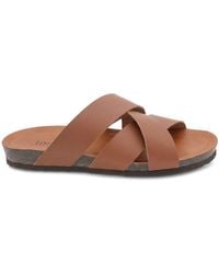 Jones Bootmaker - Cognac Wallsend Leather Mule Sandals - Lyst