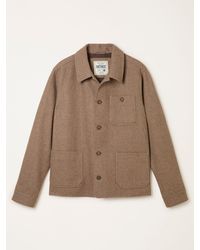 FatFace - Fatface Herringbone Worker Jacket - Lyst