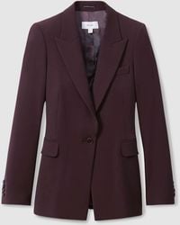 Reiss - Gabi Tailored Single Breasted Suit Blazer - Lyst