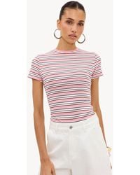 Loavies - Cherish You Short-Sleeved With Stripes - Lyst