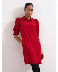 Phase Eight - Candice Scallop 100% Cotton Dress - Lyst