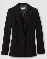 Reiss - Petite Tailored Single Breasted Suit Blazer - Lyst