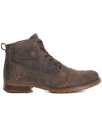 Dune - Wide Fit Heavy Duty Simon Ankle Boots - Lyst