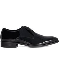 Dune - Patent Standard Fit Leather Standard Fit Satchel Lace-Up Shoes - Lyst