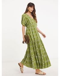 JD Williams - 100% Cotton Broderie Smock Dress - Lyst