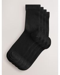 Next - Supersoft Ribbed Ankle Socks 4 Pack - Lyst