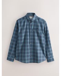 Next - Regular Fit Easy Iron Button Down Oxford Shirt - Lyst