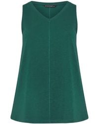 Evans - Premium Cotton Vest Top - Lyst