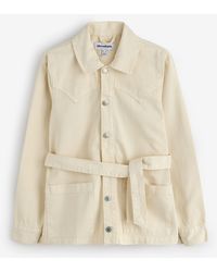 Threadbare - Belted Denim Jacket - Lyst
