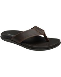 Dunlop - Mule Toe Post Sandals - Lyst