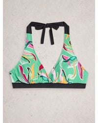 White Stuff - Sunshine Reversible Bikini Top - Lyst