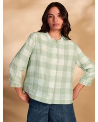 Celtic & Co. - Check Swing Blouse - Lyst