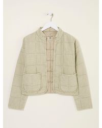 FatFace - Fatface Quinn Quilted 100% Cotton Jacket - Lyst