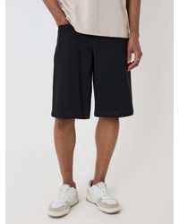 Threadbare - Baggy Denim Jort Shorts - Lyst