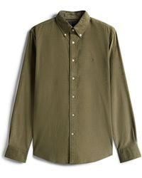Tommy Hilfiger - Regular Fit Flag Embroidery Corduroy Shirt - Lyst