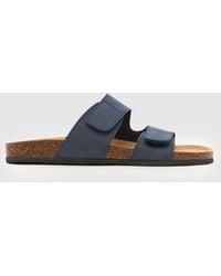 schuh - Sabe Footbed Sandals - Lyst
