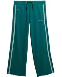 Superdry - Stripe Athletic Essentials Logo Straight Joggers - Lyst