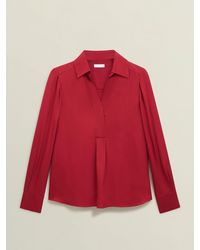 Hobbs - Marie Satin Blouse - Lyst