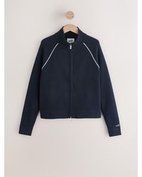 Self - Full Zip Knitted Track Top - Lyst