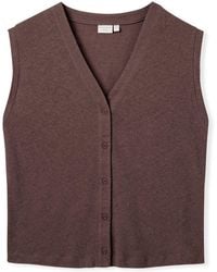 Celtic & Co. - Button Through Top - Lyst