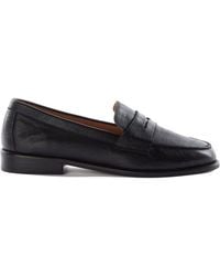 Dune - Standard Fit Leather Ginelli Flexi Sole Penny Loafers - Lyst