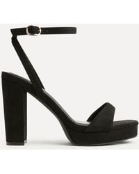 Linzi - Stature Platform Block Heeled Sandals - Lyst