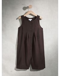Next - Chocolate Studio Pleated Playsuit - Lyst