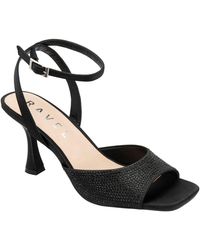 Ravel - Peep-Toe Block-Heel Mule Sandals - Lyst
