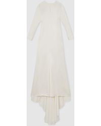 Reiss - Clemence Atelier Duchess Satin Bridal Maxi Dress - Lyst