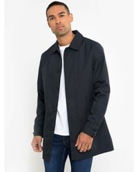 Threadbare - Showerproof Longline Trench Coat - Lyst