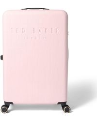 Ted Baker - Icon Case Croc Large Suitcase - Lyst