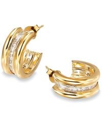 Ivory & Co. - Tone Whitehall Earrings - Lyst