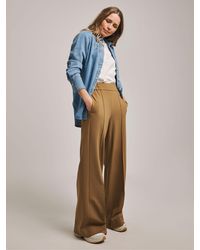 JD Williams - Anthology By Premium Ponte Wide Leg Trousers - Lyst