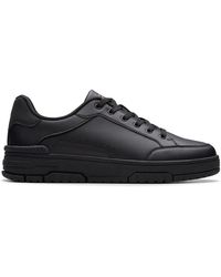 Clarks - Standard Fit Check Lace Trainers - Lyst