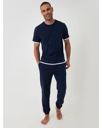 Threadbare - Cotton Mock Layer Pyjamas Set - Lyst