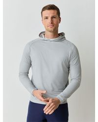 Peter Millar - Pine Houndstooth Performance Hoodie - Lyst
