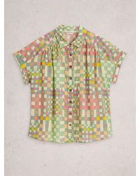 White Stuff - Orla Button Through Shirt - Lyst