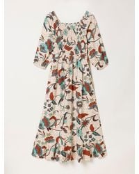 FatFace - Fatface Adele Midi Dress - Lyst