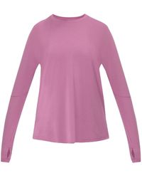 Sweaty Betty - Soft Flow Studio Longline Long Sleeve Top - Lyst