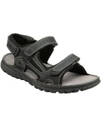 Lotus - Leather Open-Toe Sandals - Lyst