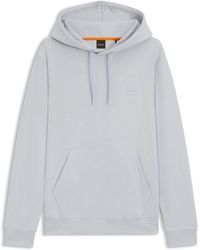 BOSS - Regular-Fit Wetalk Logo Hoodie - Lyst