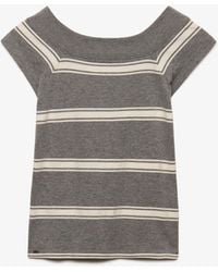 Superdry - Stripe Essential Off-Shoulder Top - Lyst