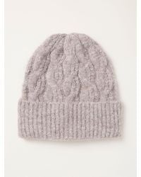 FatFace - Fatface Cable Beanie - Lyst